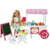Playtime By Eimmie Ice Cream Cart With Accessories -Barbie Store GUEST cb38ce83 4bbb 44cb 9cbe 0da7e7b8685e