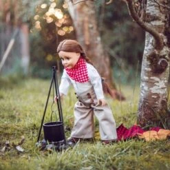 The Queen's Treasures 18 Inch Doll 8 Piece Complete Frontier Girl Outfit, Hat And Boots -Barbie Store GUEST cbcf5a80 8f3e 4725 a537 679f9ef270ac