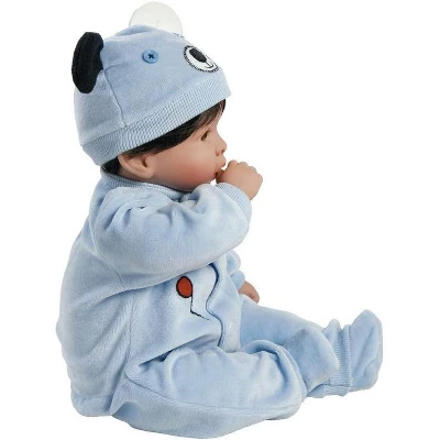 Paradise Galleries Reborn Baby Doll Boy "Finn & Sparky" Boy Baby Doll. 17" Weighted Realistic Doll With 9 Baby Doll Accessories. Age 3+ 6 Paradise Galleries Reborn Baby Doll Boy "Finn & Sparky" Boy Baby Doll. 17" Weighted Realistic Doll With 9 Baby Doll Accessories. Age 3+ - Image 4