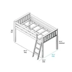 Max & Lily Twin Low Loft Bed 13 Max & Lily Twin Low Loft Bed -Barbie Store GUEST ce729d07 24f4 428c b97f 4b7932b3bcad