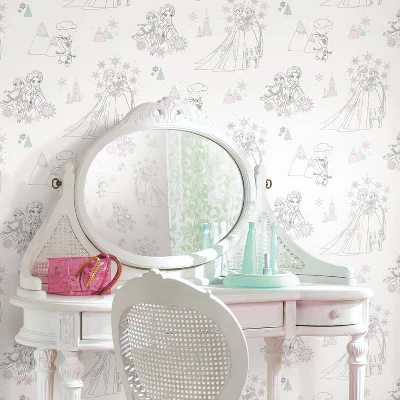 Frozen Peel And Stick Wallpaper - Roomates 7 Frozen Peel And Stick Wallpaper - Roomates - Image 5