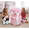 Badger Basket Royal Pavilion Round Doll Crib -Barbie Store GUEST cf701631 9982 46c5 88b0 8fb43ed1484c