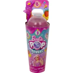 Barbie Pop Reveal Fruit Series Strawberry Lemonade Doll, 8 Surprises Include Pet, Slime, Scent & Color Change -Barbie Store GUEST d0b596b1 3012 47aa 8849 55ff5bad307b