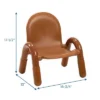 Angeles BaseLine 7 Inch Natural Wood Stackable Toddler Chair With Rounded Edges For Classrooms, Playrooms, And Daycares, Brown 2 Angeles BaseLine 7 Inch Natural Wood Stackable Toddler Chair With Rounded Edges For Classrooms, Playrooms, And Daycares, Brown -Barbie Store GUEST d401f181 d816 434f a3b3 04bf6511fa2b