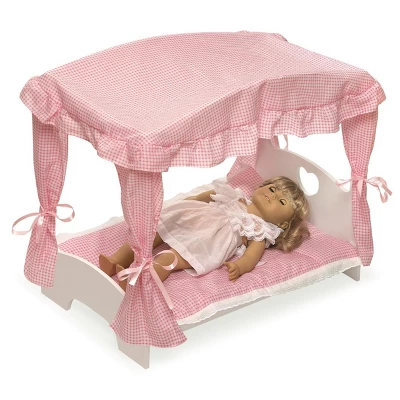Badger Basket Doll Canopy Bed 4 Badger Basket Doll Canopy Bed - Image 2