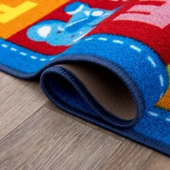 World Rug Gallery Kids Educational Learning Alphabet Symbols Non Slip Area Rug -Barbie Store GUEST d7b2c980 778b 4871 a44d 68e3d31e75cb