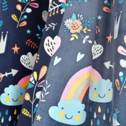 84"x52" Set Of 2 Unicorn Heart Window Curtain Panels - Lush Décor -Barbie Store GUEST d7f7f132 3fc1 49ca 83c4 a001e277ebd2