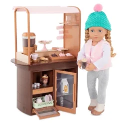 Our Generation Hot Chocolate Stand For 18" Dolls - Choco-tastic -Barbie Store GUEST d9312587 655d 48bc 8867 b7c02337bed5