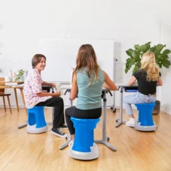 ECR4Kids Storage Wobble Stool, 18in Seat Height, Active Seating -Barbie Store GUEST d9446e33 87df 49d6 979d afc5f78a0433