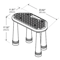 UNiPLAY Indoor/Outdoor Toddler Activity Table Set With 25 Piece Building Blocks -Barbie Store GUEST d95cccac 0dd9 403d 990e e10baa87d979