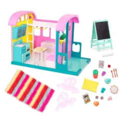 Glitter Girls Caravan Home Dollhouse & Furniture Playset For 14" Dolls -Barbie Store GUEST db1d180f 02d6 47dd a89d eefaebc762cb