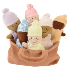 Creative Minds Basket Of Soft Babies With Removable Sack Dresses - Set Of 6 -Barbie Store GUEST dbfd7410 67d5 461d b3c8 fedd084e0f77