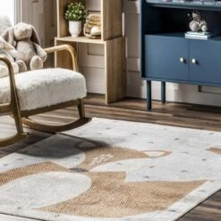NuLOOM Talia Bashful Fox Kids Machine Washable Area Rug 18 NuLOOM Talia Bashful Fox Kids Machine Washable Area Rug -Barbie Store GUEST dc9b52ae c137 4af4 9f70 5ef0cc44ff88