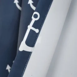 52"x63" Anchor Room Darkening Window Curtain Panels Navy - Lush Décor -Barbie Store GUEST dd1dbcc1 082f 417c 9399 266a9c3a2a68