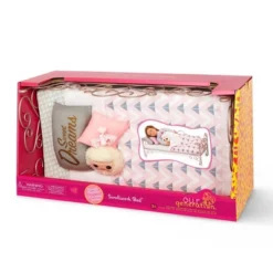 Our Generation Scrollwork Bed - Sweet Dreams -Barbie Store GUEST de37c441 c4f3 4525 a679 d058d6f20a1c