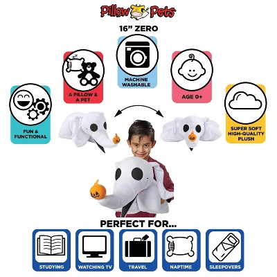 Disney The Nightmare Before Christmas Zero Pillow Pet 6 Disney The Nightmare Before Christmas Zero Pillow Pet - Image 4