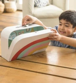 HearthSong 11 Inch Rainbow Cottage Travel Dollhouse Set With 2 Dolls And 5 Piece Furniture Set -Barbie Store GUEST df3c8e07 60b6 44c6 ac93 d47a79424778