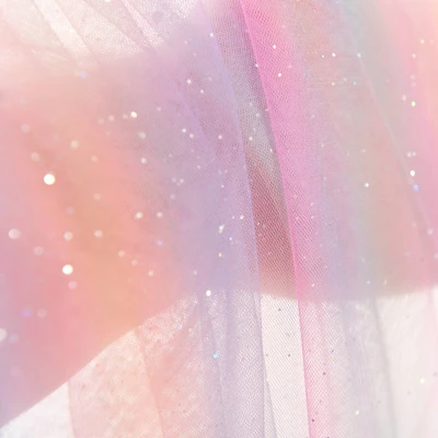 Kids' Rainbow Sheer Rod Pocket With Lining Single Window Curtain Panel Rainbow/White - Lush Décor 4 Kids' Rainbow Sheer Rod Pocket With Lining Single Window Curtain Panel Rainbow/White - Lush Décor - Image 2