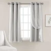 Star Sheer Insulated Grommet Blackout Window Curtain Panel Set - Lush Décor 2 Star Sheer Insulated Grommet Blackout Window Curtain Panel Set - Lush Décor -Barbie Store GUEST df92ea28 c561 4b1d b659 c9b96590658d