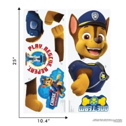 Paw Patrol Chase Wall Decal - Decalcomania -Barbie Store GUEST e21d7836 c224 48d8 9589 4b1b580295b8