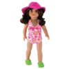 Sophia’s One-Piece Bathing Suit & Hat For 18” Dolls, Hot Pink 2 Sophia’s One-Piece Bathing Suit & Hat For 18” Dolls, Hot Pink -Barbie Store GUEST e287fa46 3cdd 4519 b74b 5ac9a923ed40