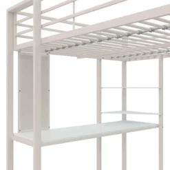 Full Adele Loft Bed Off White - Room & Joy -Barbie Store GUEST e45f73bf e6c1 4ca5 b6f1 249257bdb658