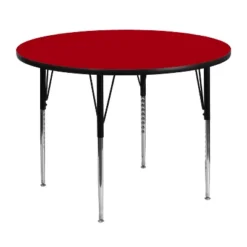 Flash Furniture 48'' Round Thermal Laminate Activity Table - Standard Height Adjustable Legs -Barbie Store GUEST e53224aa 7018 43ef 9112 8ee74998eafc