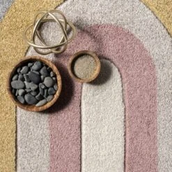 NuLOOM Jerri Double Half Rainbow Kids Area Rug -Barbie Store GUEST e639420f 3a54 47ab 92a8 faaec6df8c0c