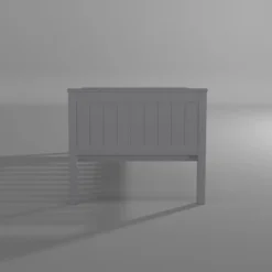 Twin Harmony Wood Platform Bed Dove Gray - Alaterre Furniture -Barbie Store GUEST e91d4e4e c6a0 4ceb 9963 95d1fd696cbc