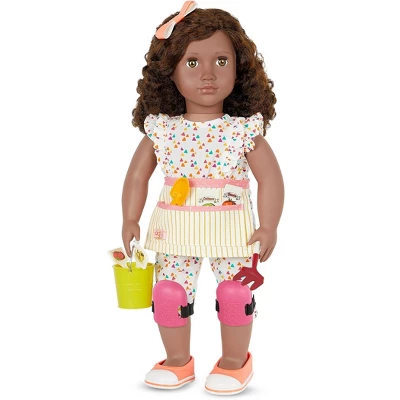 Our Generation Nahla With Storybook & Accessories 18" Posable Gardening Doll 3 Our Generation Nahla With Storybook & Accessories 18" Posable Gardening Doll