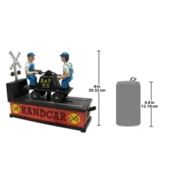 Design Toscano Railroad Handcar Collectors' Die Cast Iron Mechanical Coin Bank -Barbie Store GUEST e96e9e39 82cf 4c76 809a 6b4a9ee6cf39