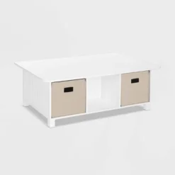 RiverRidge Home Kids' 6 Cubby Storage Activity Table With 2 Bins - RiverRidge -Barbie Store GUEST e9efc48e aa9b 453e 881d 02c9f7ed8697