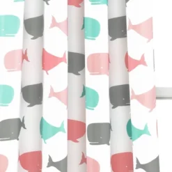 Whale Window Curtain - Lush Décor -Barbie Store GUEST ea3dda4c 4eee 4857 aaae de2eca725185