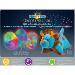 Sleeptime Lite Dinosaur Plush LED Nightlight Blue - Pillow Pets -Barbie Store GUEST ec1e0b2a d02a 4cc0 b201 94497dad8190