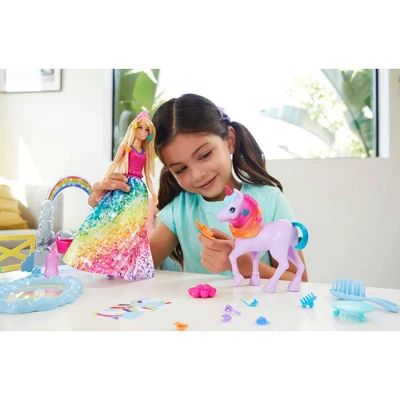 Barbie Rainbow Potty Unicorn Playset 3 Barbie Rainbow Potty Unicorn Playset