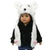 Sophia’s Polar Bear Faux Fur Hat For 18” Dolls, White -Barbie Store GUEST ed84701d 90e4 41f0 98fc 2d49e07b59f3