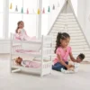 Badger Basket 1-2-3 Convertible Doll Bunk Bed With Bedding - Pink/Stripe -Barbie Store GUEST ef9a641b af9b 4c45 bd89 c76fee6404ef