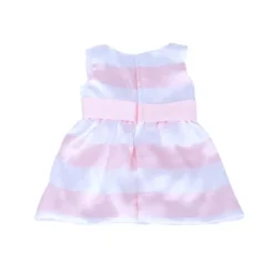 Sophia’s Stripe Party Dress And Sandals For 18" Dolls, Pink/White -Barbie Store GUEST ef9a890f 0ed7 4cb1 af7c 55d0784da72c