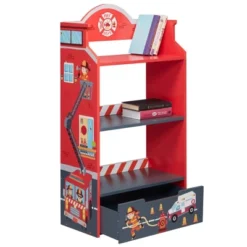 Little Firefighter Bookshelf - Fantasy Fields By Teamson Kids -Barbie Store GUEST f1f60579 85dd 46ee bfd6 175780b51d4c