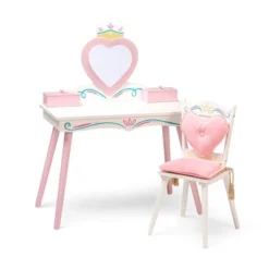 Princess Vanity Table And Chair Set - WildKin -Barbie Store GUEST f267f55f 6f5e 4a4f abdb 93b8d43fadc4