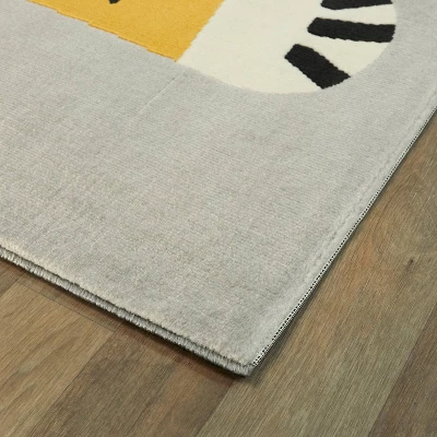 4'x6' Little Lion Kids' Rugs Yellow - Balta Rugs 4 4'x6' Little Lion Kids' Rugs Yellow - Balta Rugs - Image 2