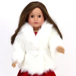 Sophia’s Faux Faux Fur Coat With Sash Closure For 18" Dolls, Ivory 7 Sophia’s Faux Faux Fur Coat With Sash Closure For 18" Dolls, Ivory -Barbie Store GUEST f63eb88e 13ae 4b7c b52b e5d9b6169163
