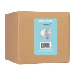 Pearhead Ceramic Piggy Bank - Gray With White Polka Dots 7 Pearhead Ceramic Piggy Bank - Gray With White Polka Dots -Barbie Store GUEST f6f55241 d72e 4503 9cdf 746ee5594c36