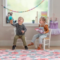 Set Of 2 Rathel Kids' Chairs - Linon 26 Set Of 2 Rathel Kids' Chairs - Linon -Barbie Store GUEST f73be3a2 d746 4acb b093 8ab22f802ad4