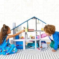 FAO Schwarz Toy Wood Ultimate Doll House LED -Barbie Store GUEST f9fde20d c919 4dfc 8791 404516ff0abd