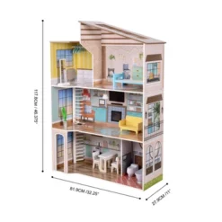 Olivia's Little World By Teamson Kids Wooden Dreamland Mediterranean Dollhouse Set -Barbie Store GUEST fc7b8828 6944 40c8 aedb 4a52298731ea
