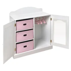 Badger Basket Mirrored Doll Armoire With Baskets -Barbie Store GUEST fc9746e9 cf0d 4ccc 8b1a e9beb149b7a1