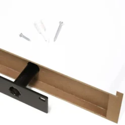 24" Floating Shelf With Lip For Kids' Room White - InPlace -Barbie Store GUEST fd453bc6 1bc4 4294 b703 5d3fb710c5f6