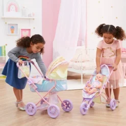 Olivia's Little World Baby Doll Stroller Buggy Pram Iridescent Color OL-00017 -Barbie Store GUEST fd75eca9 15dc 4d70 a94b 1326e1247e49