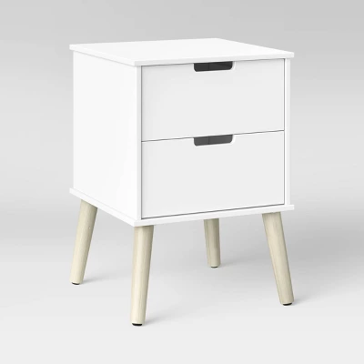 Modern Kids' Nightstand White - Pillowfort™ 9 Modern Kids' Nightstand White - Pillowfort™ - Image 7